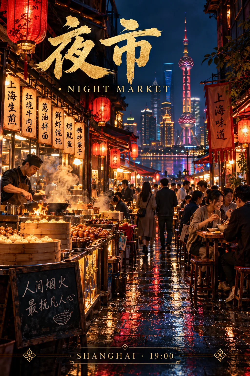 上海夜市